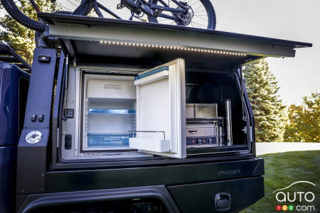 Jeep Top Dog, réfrigérateur